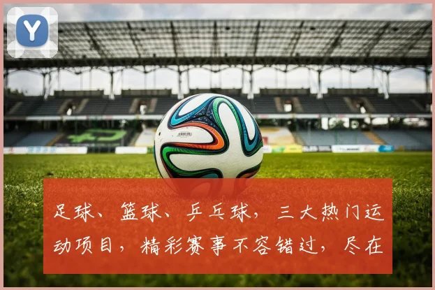 足球、篮球、乒乓球，三大热门运动项目，精彩赛事不容错过，尽在体育盛宴
